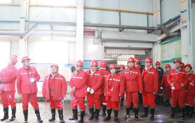 【紅旗煤礦】濟(jì)寧市能源局、縣應(yīng)急局到我礦進(jìn)行安全生產(chǎn)診斷幫扶執(zhí)法檢查1